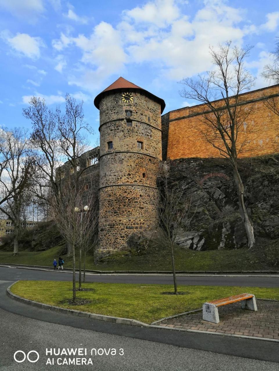 Penzion Cafe Na Svahu Cheb Exteriör bild