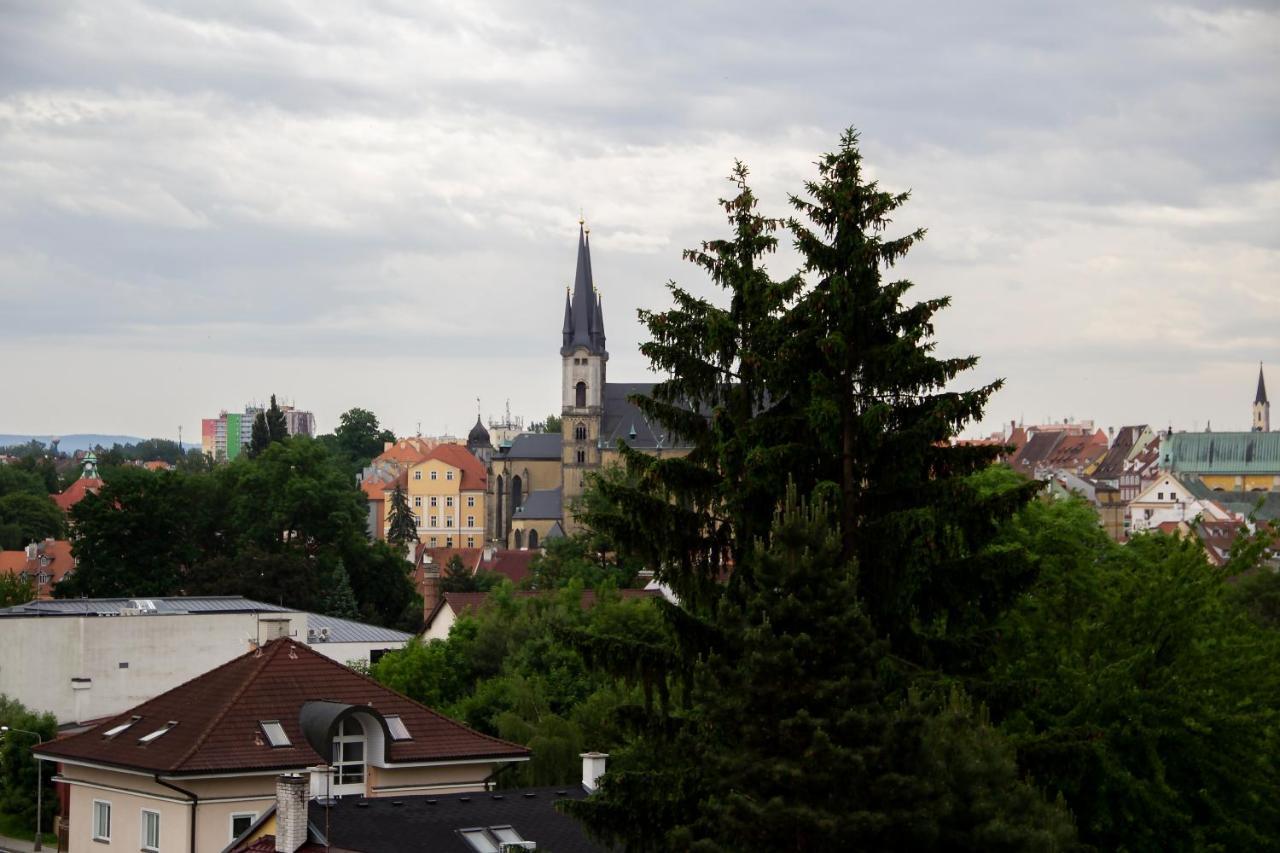 Penzion Cafe Na Svahu Cheb Exteriör bild